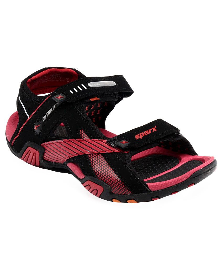 sparx sandals red