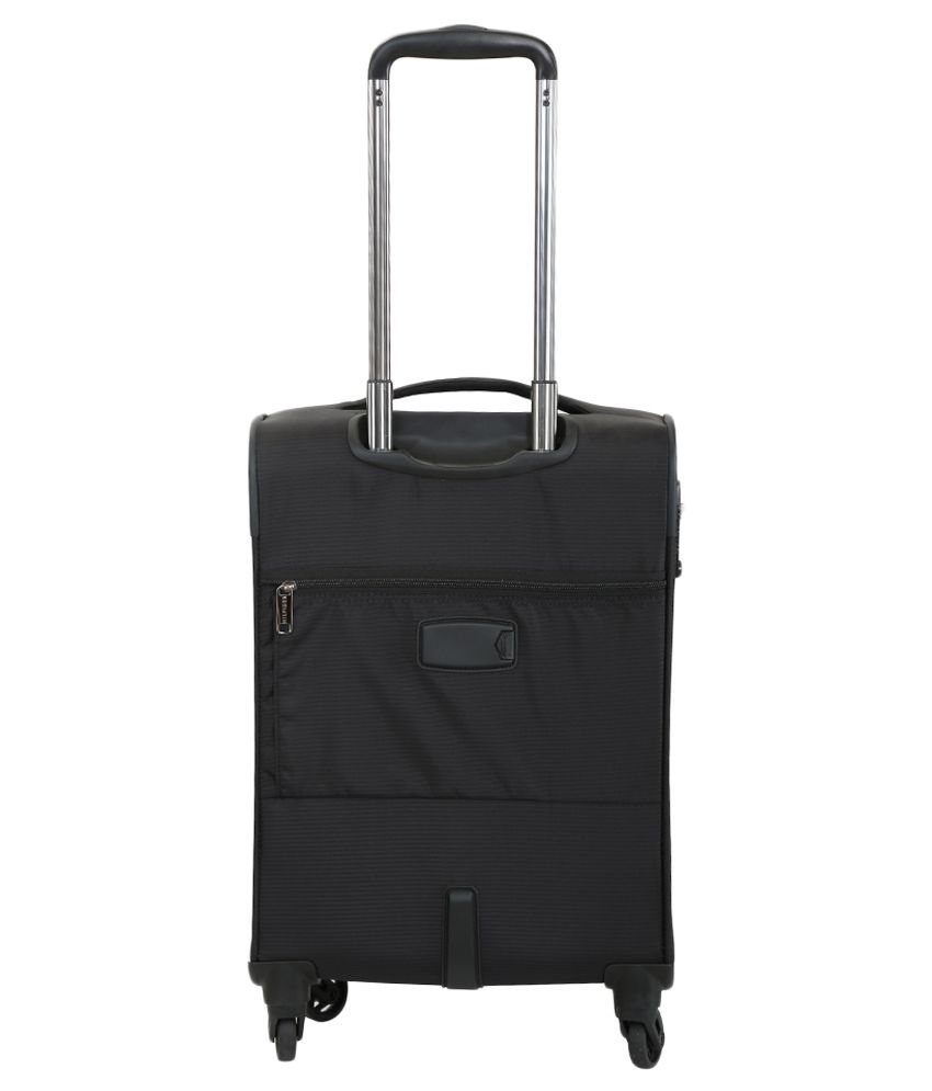 Tommy Hilfiger Dallas Black 4 Wheel Soft Luggage-Size Small (Below 60 ...