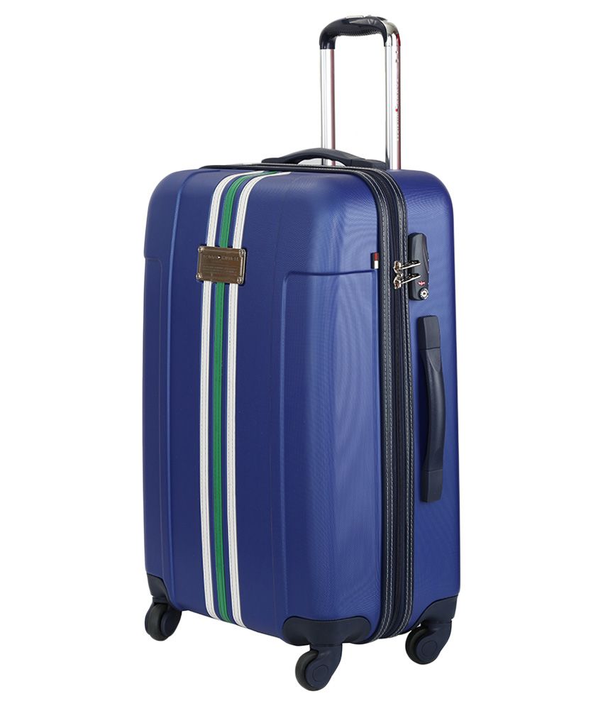 Tommy Hilfiger Wembledon Blue 4 Wheel Hard LuggageSize Medium (61Cm