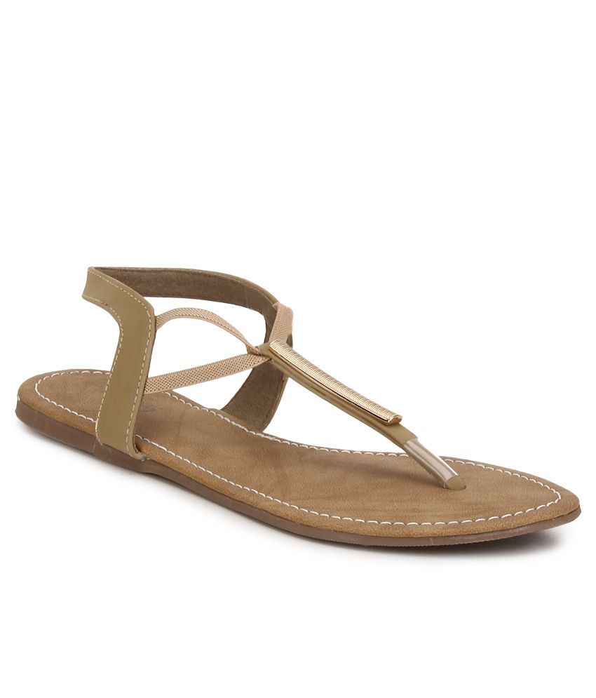 Inc.5 Beige Flat Sandals Price in India- Buy Inc.5 Beige Flat Sandals ...