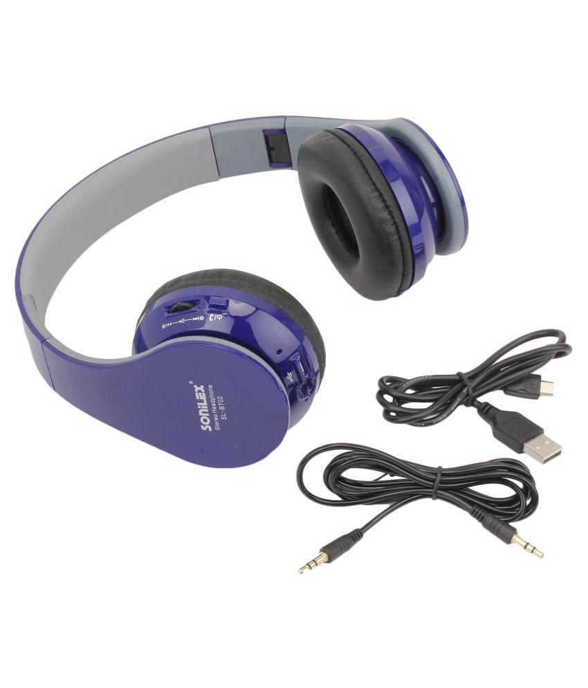 Sonilex Over Ear Wireless Without Mic Headphones/Earphones