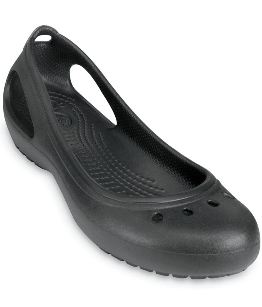 Crocs Black Ballerinas Relaxed Fit Price in India- Buy Crocs Black ...