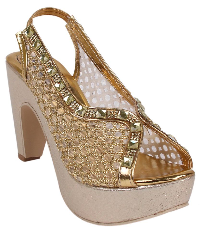 metronome lace platform heels