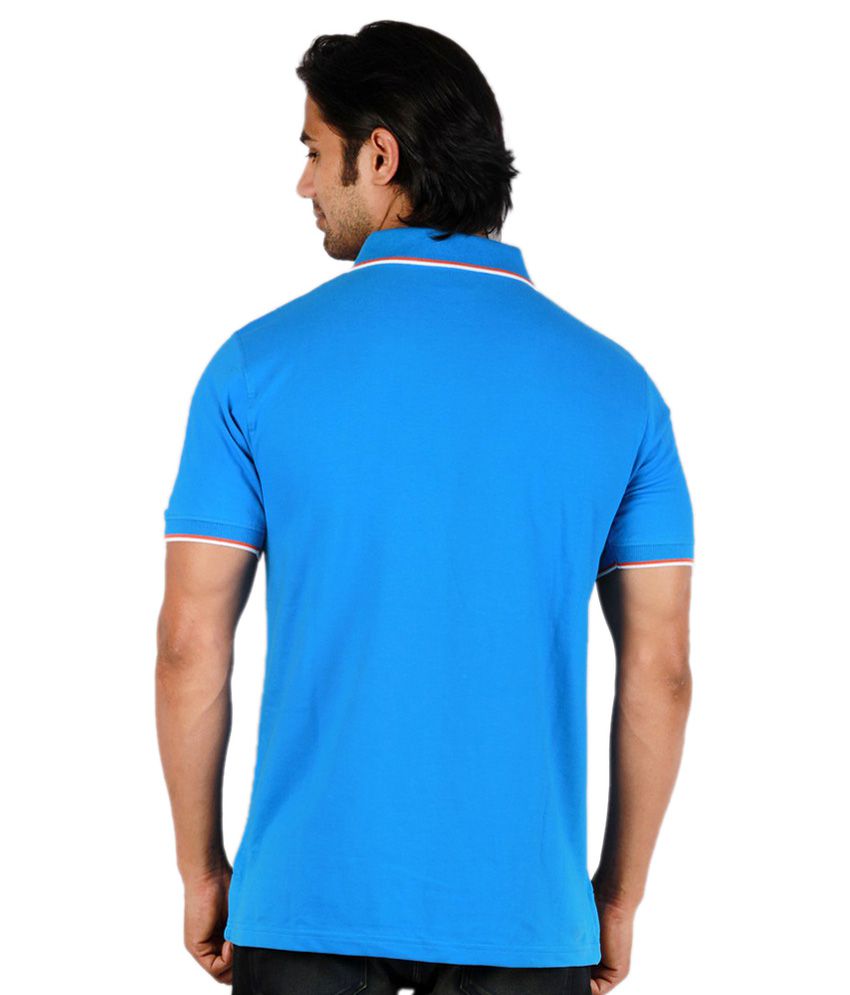 ICC World Twenty20 Blue Polo Neck T Shirt - Buy ICC World Twenty20 Blue ...