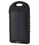 Callmate Solar 5000 mAh Solar Power Bank With Data Cable - Black