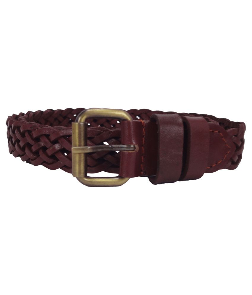Revo Brown Leather Belt for Women: Buy Online at Low Price in India - Snapdeal