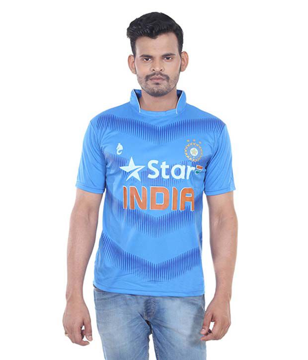 India Cricket Fan Jersey T- Shirt: Buy Online at Best Price on Snapdeal