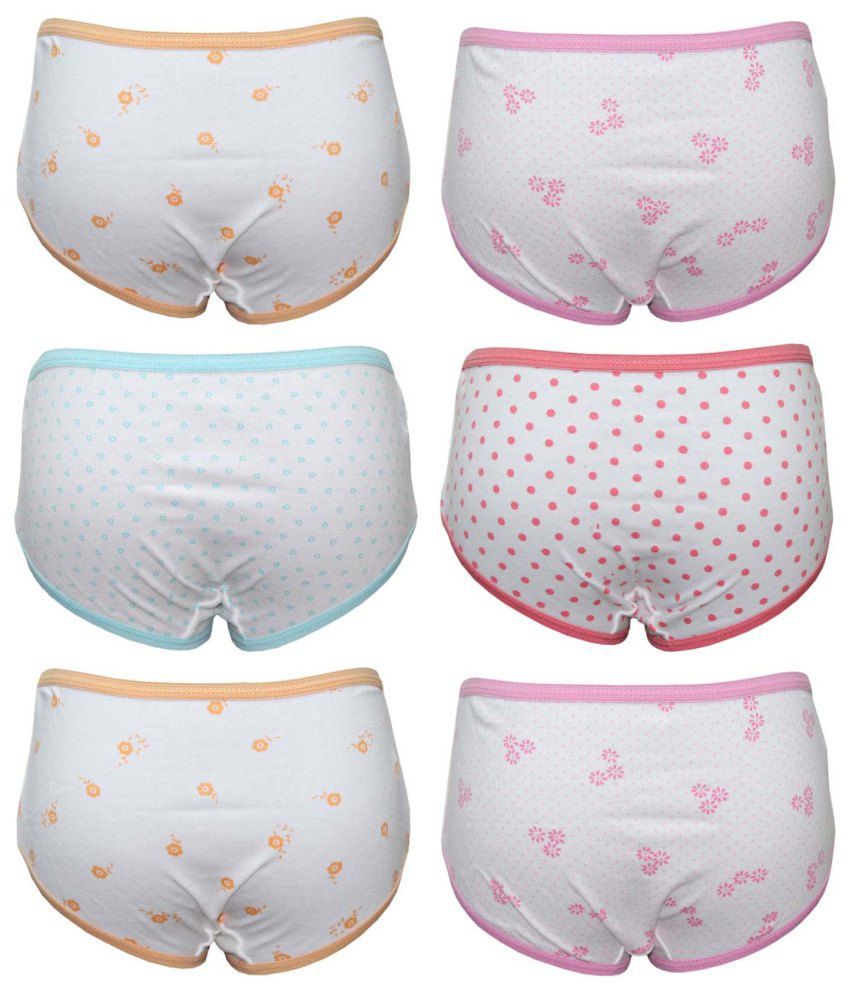 Bodycare White Cotton Panties Pack Of 6 Buy Bodycare White Cotton 