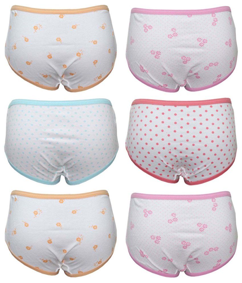 Bodycare White Cotton Panties - Pack of 6 - Buy Bodycare White Cotton ...