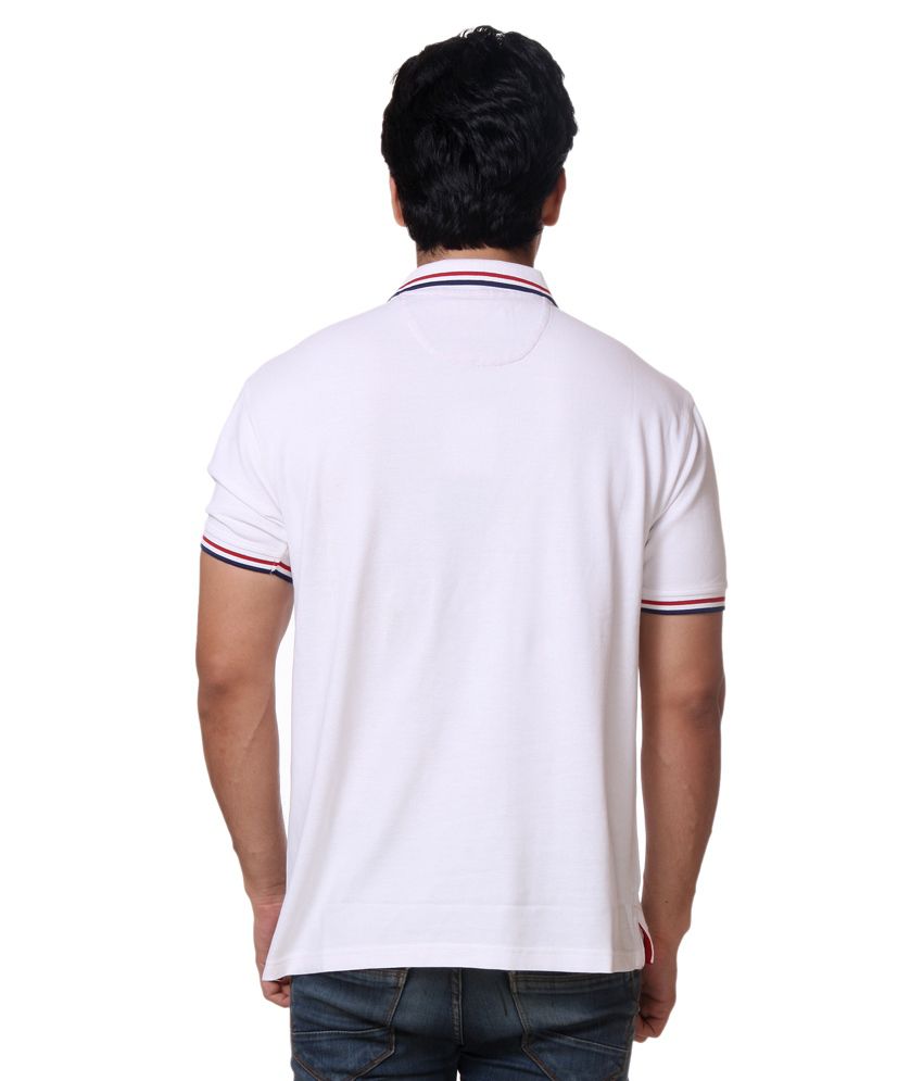 Louis Philippe White Polo T Shirts - Buy Louis Philippe White Polo T Shirts Online at Low Price ...