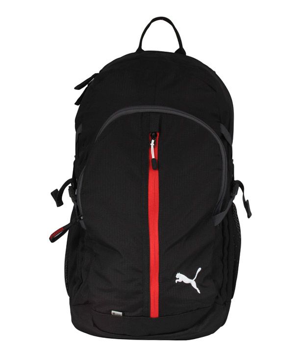puma black backpack india