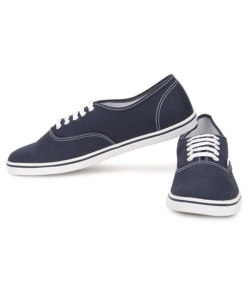 Vans Authentic Lo Pro Navy Canvas Casual Shoes - Buy Vans Authentic Lo Pro Navy Canvas Casual 