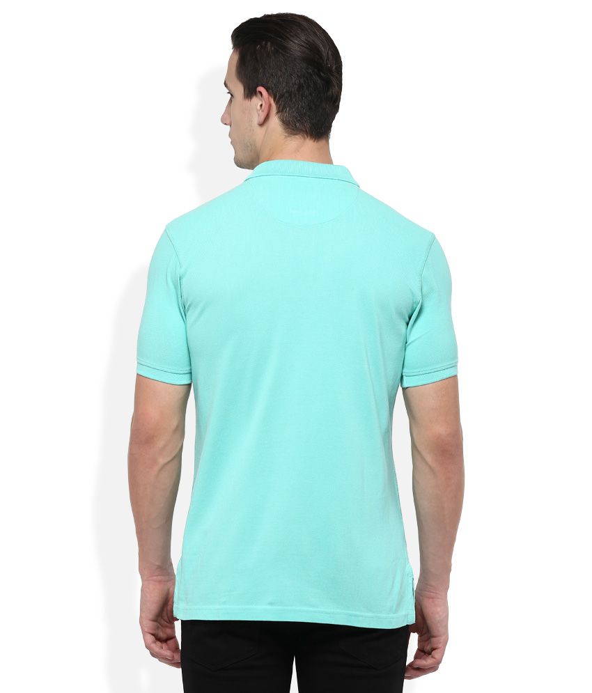 Parx Turquoise Solid Polo T-Shirt - Buy Parx Turquoise Solid Polo T ...