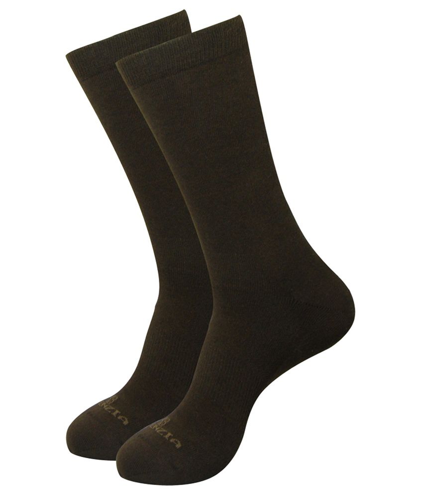     			Balenzia - Cotton Men's Printed Brown Full Length Socks ( Pack of 1 )