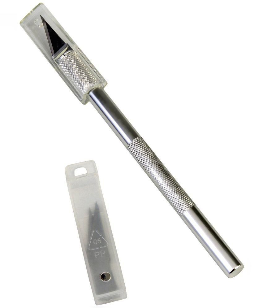     			Bianyo Detail Pen Knife with 5 Interchangeable Sharp Blades (Chakuwala Pen)