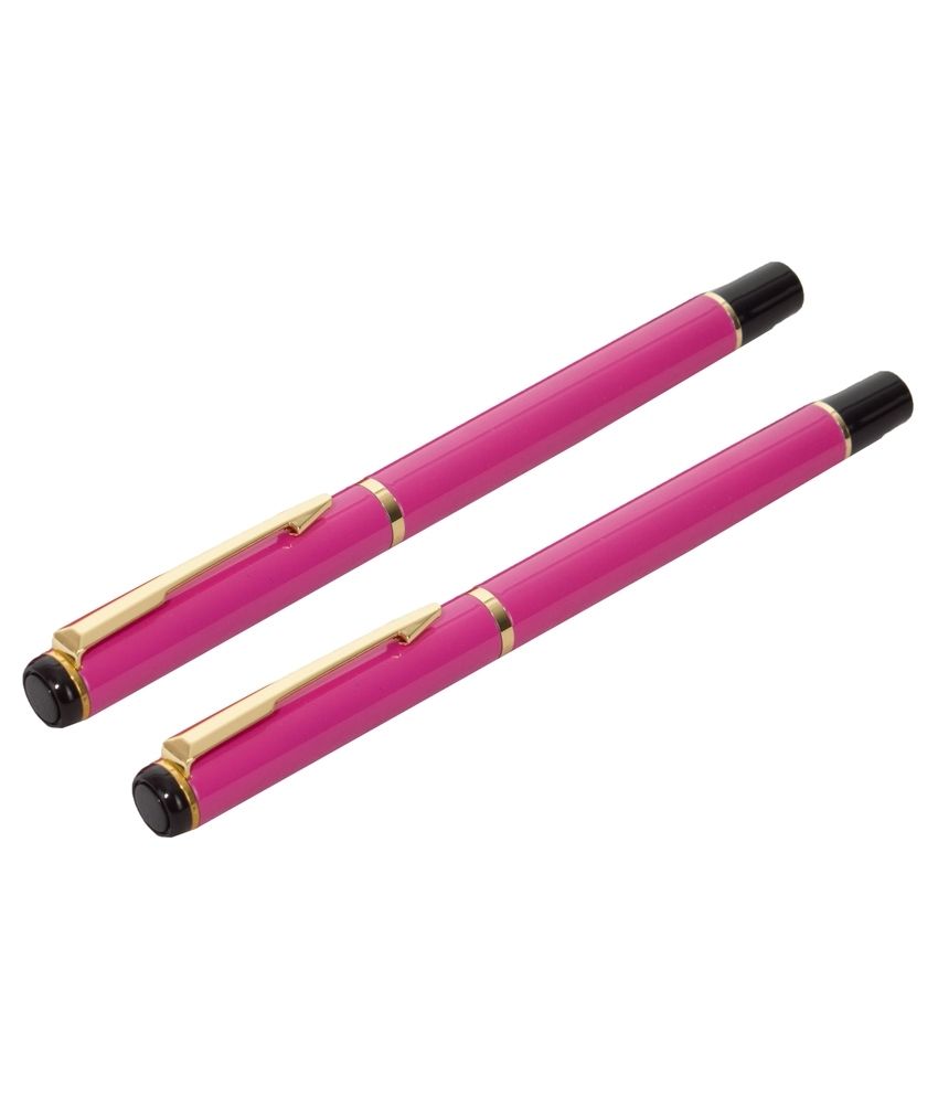     			Auteur Pink Pen Set Of 2