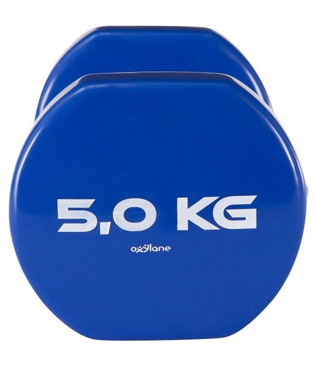 Domyos Haltere Pvc Toning Dumbbell 2 X 5 Kg By Decathlon Buy