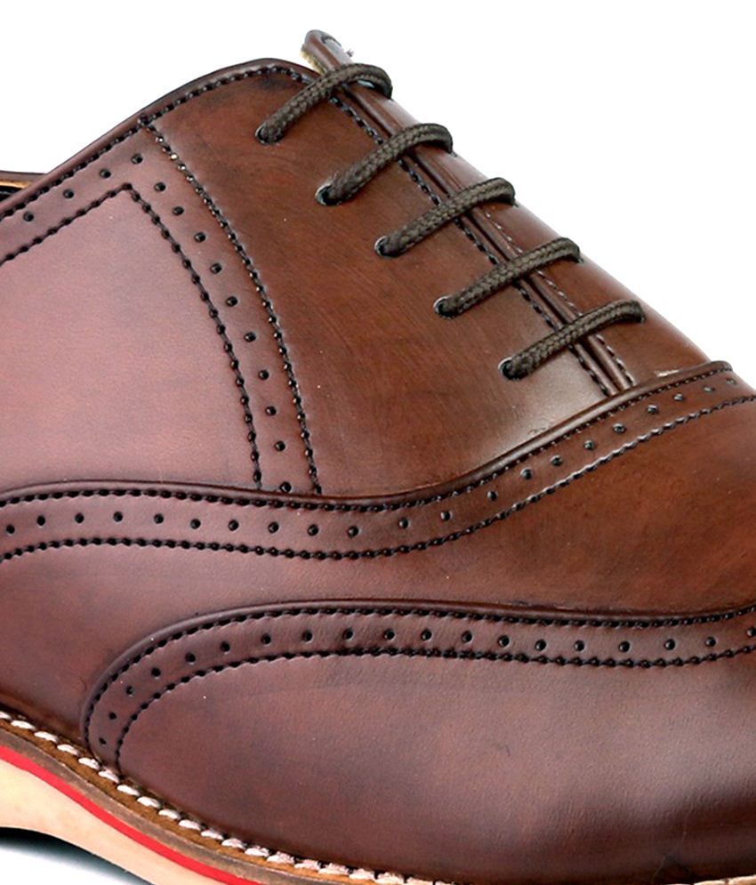 brown formal shoes amazon