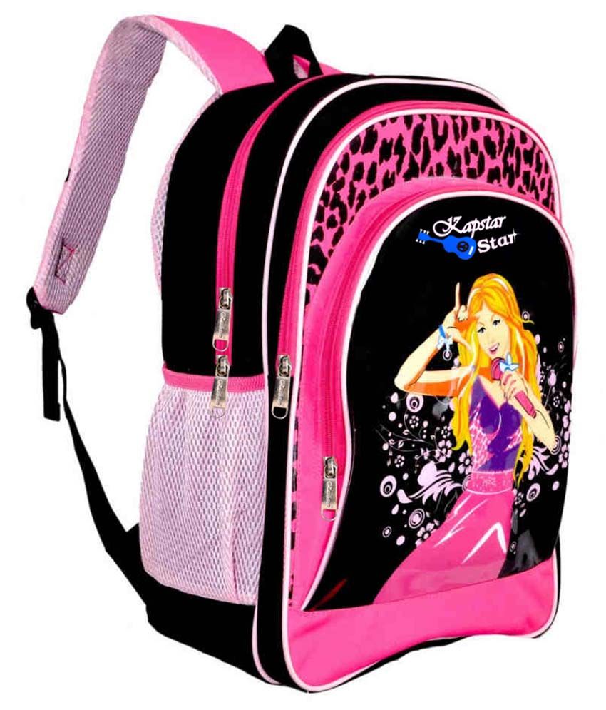 karbonn-pink-school-bag-with-hand-bag-water-bottle-and-pouch-for-girls