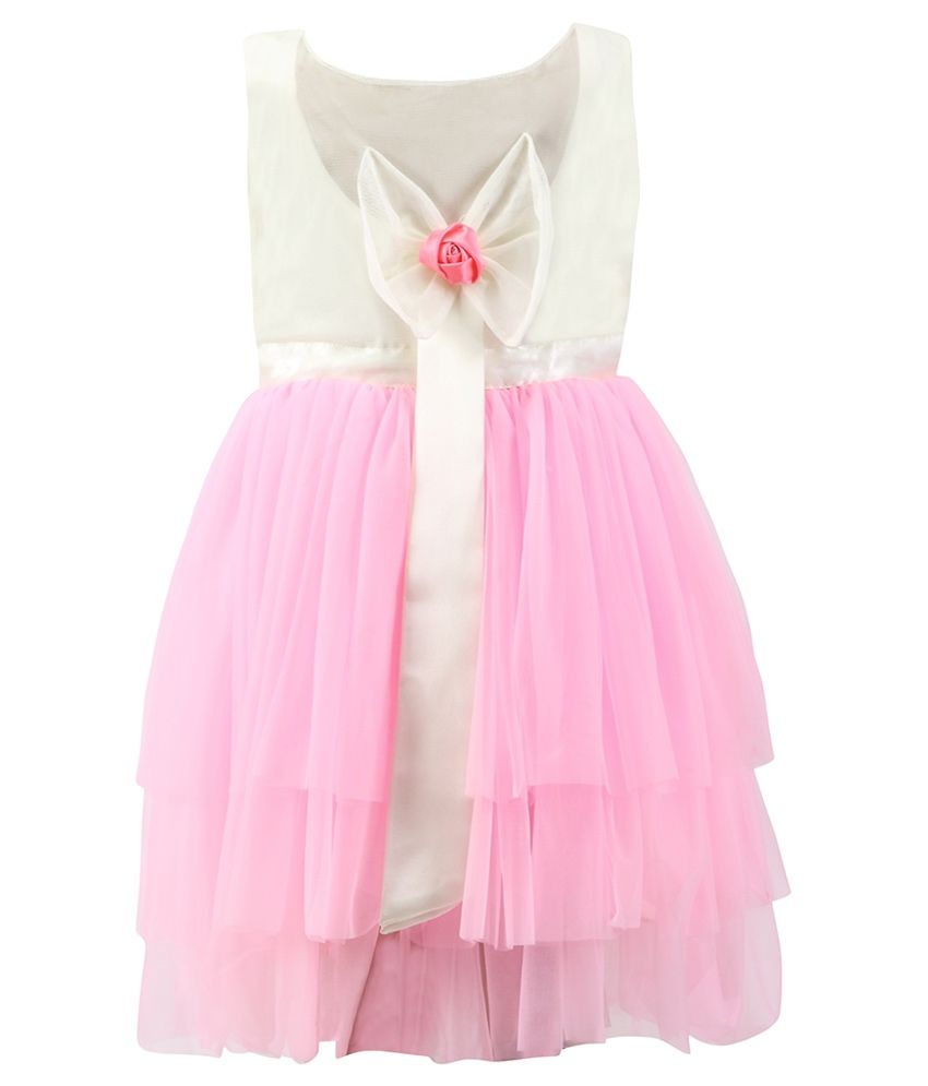 pink net frock