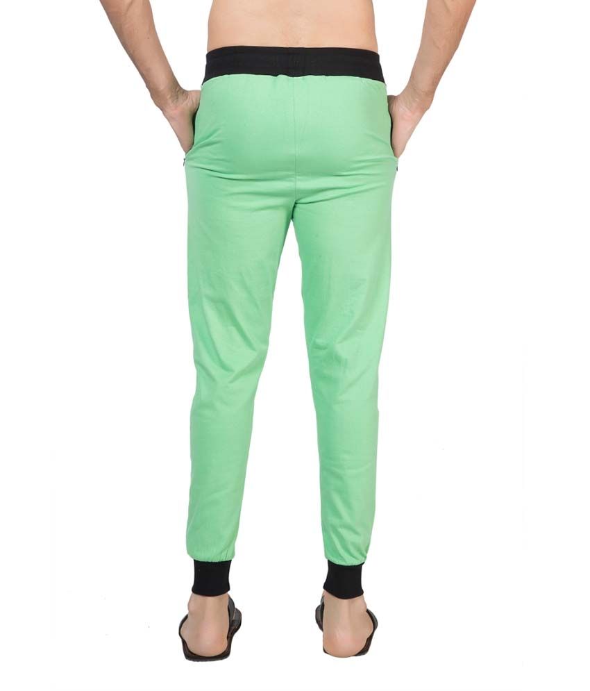 light green track pants