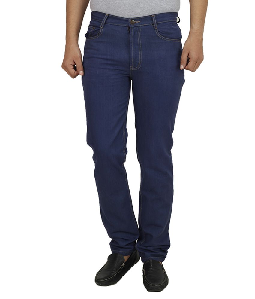 Koutons Blue Slim Fit Jeans - Buy Koutons Blue Slim Fit Jeans Online at ...