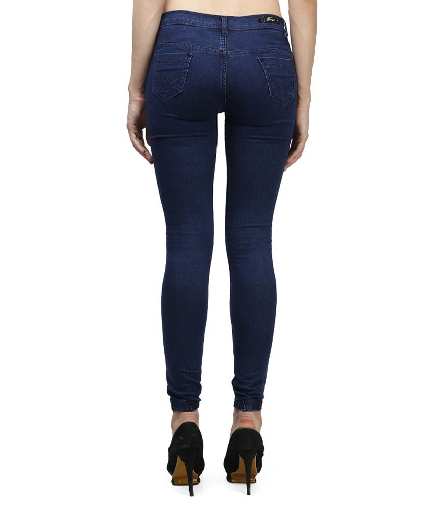 Ganga Blue Denim Jeans - Buy Ganga Blue Denim Jeans Online at Best ...