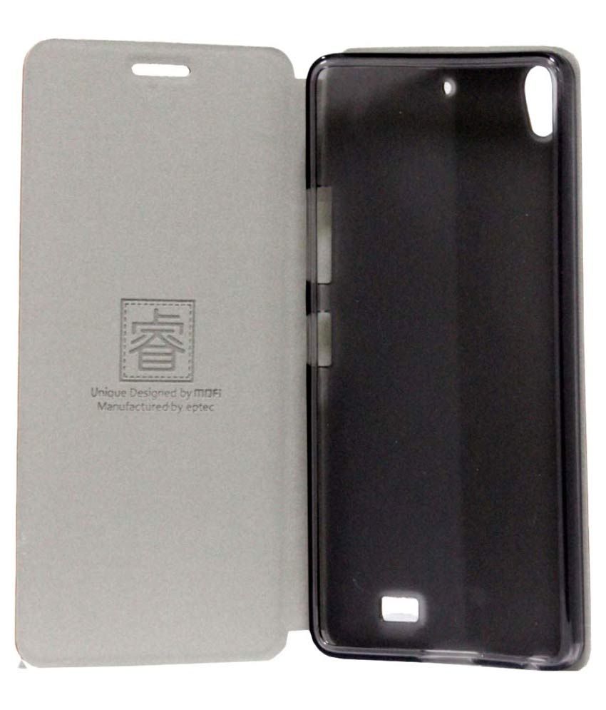 Mofi Flip Cover for Gionee S5.1 Brown Flip Covers Online at Low