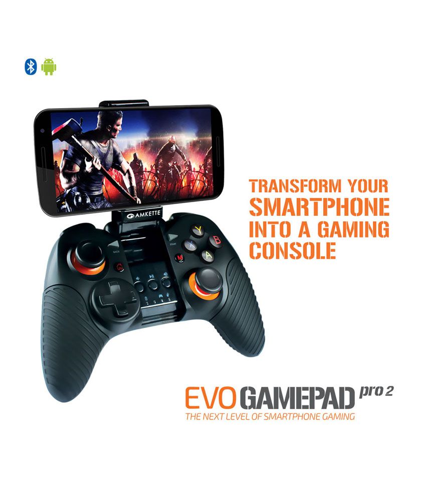     			Amkette Evo Gamepad Pro 2 Wireless Controller for Android Smartphone and Tablets (Black)