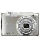 Nikon Coolpix A100 20.1MP Digital Camera - Silver