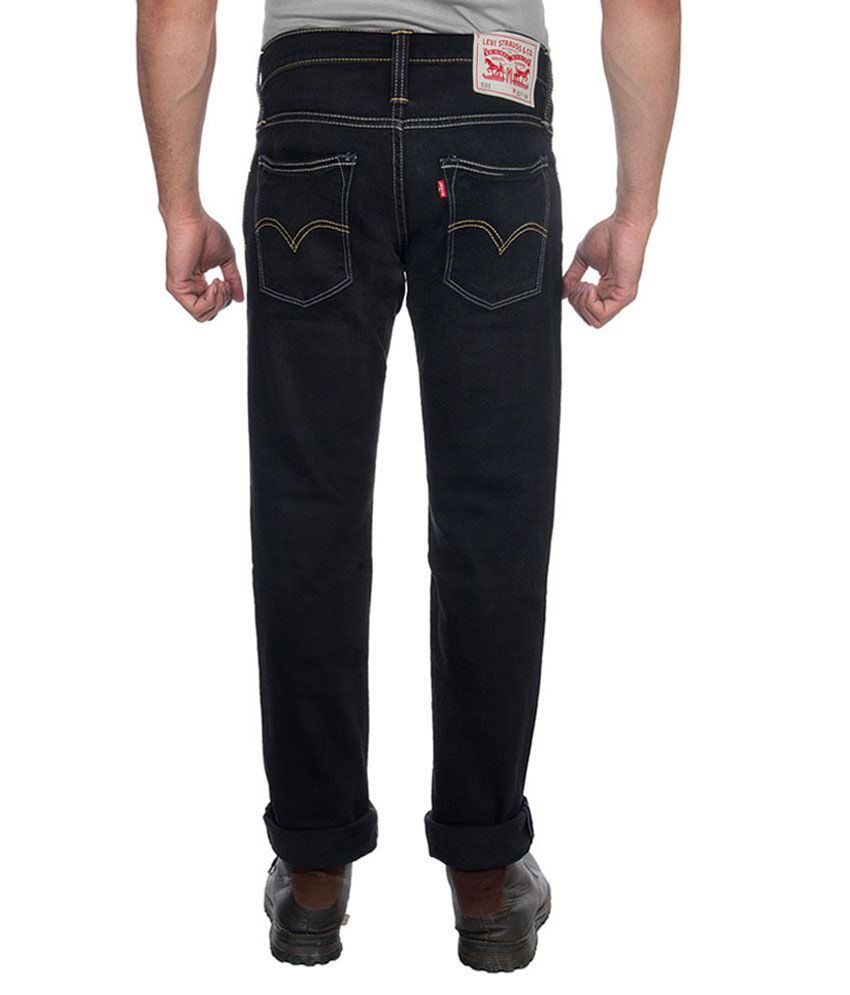 Levis Black Stretchable Jeans 531 - Buy 