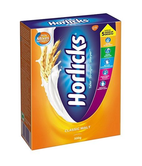 horlicks health nutrition drink classic malt 500gm refill horlicks health nutrition drink classic malt 500gm refill pack