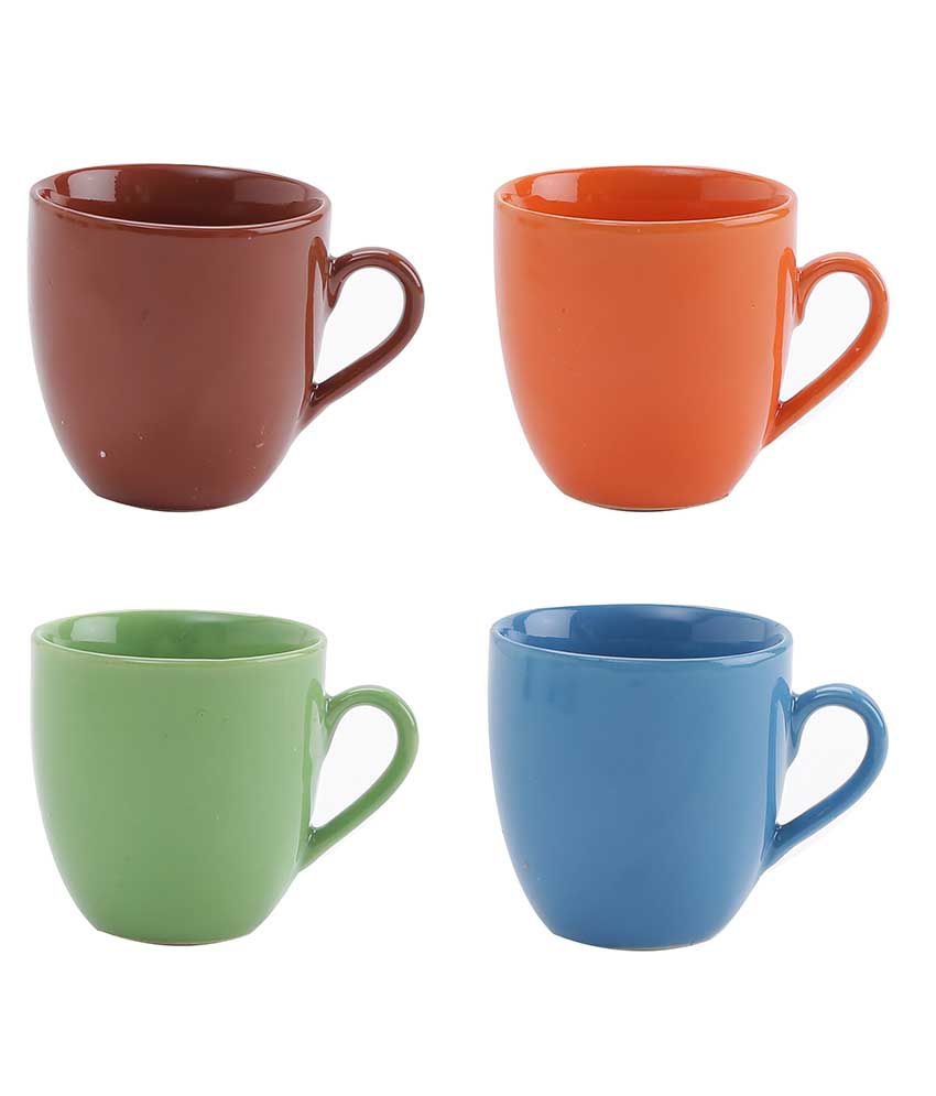 Kittens Multi Color Ceramic Coffee Mugs Set Of 4 Buy 