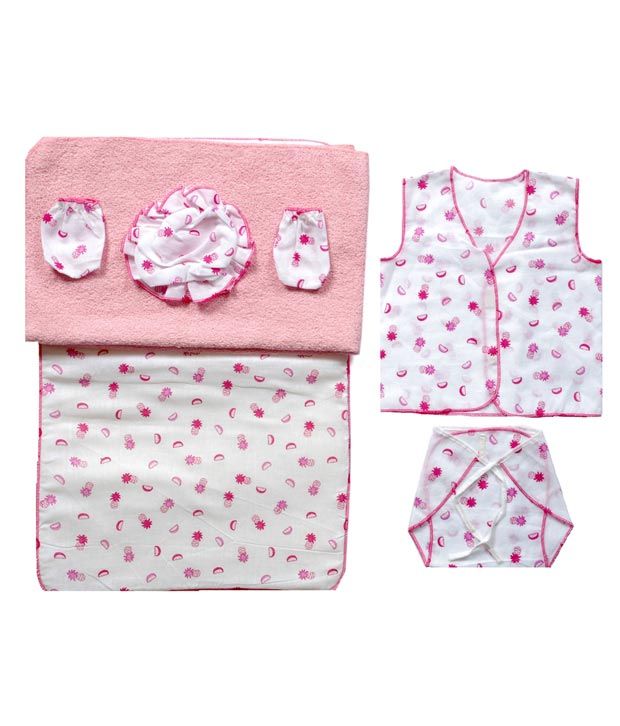 Honey Multicolor Cotton New Born Baby Kit Buy Honey Multicolor Cotton