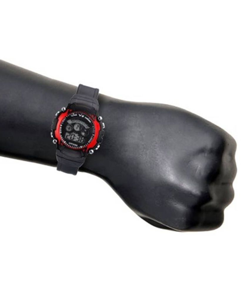 jm black smart watch