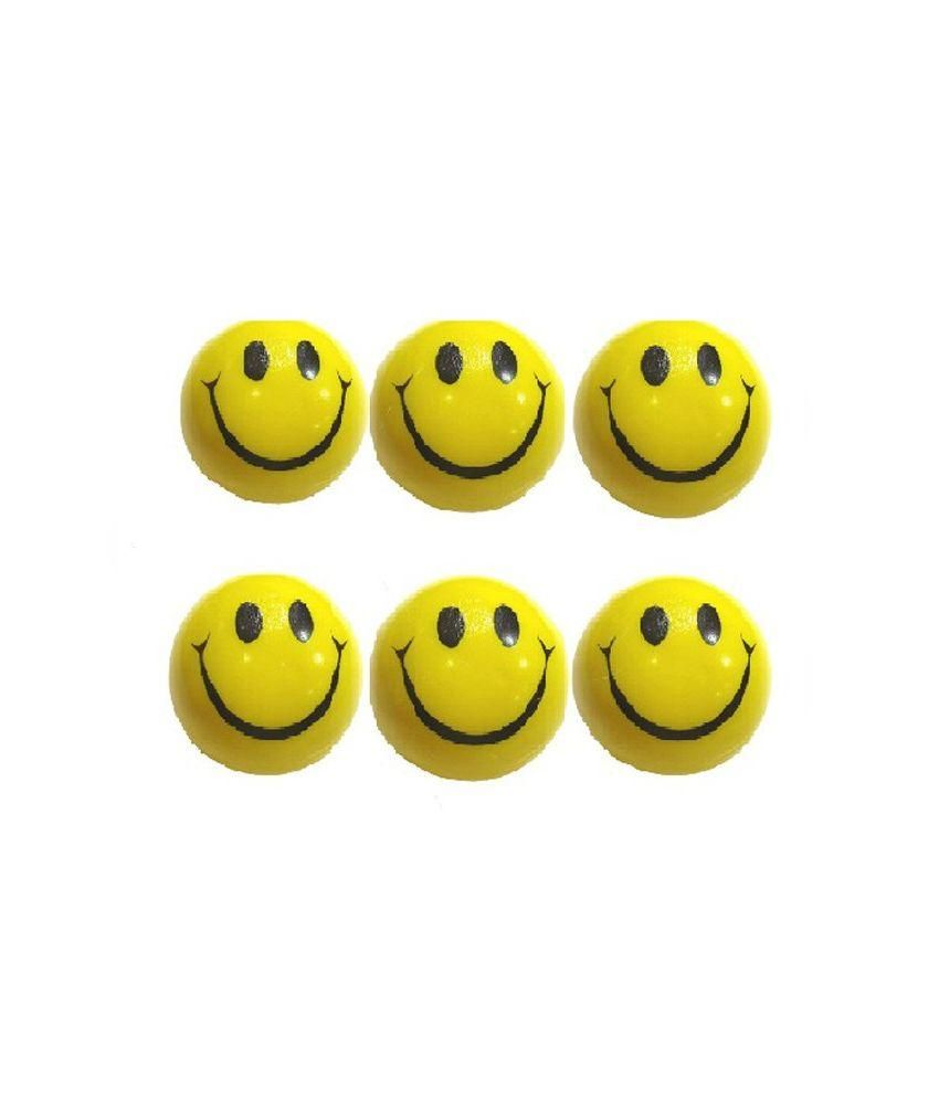 VRV Soft Toys Smiley Face Squeeze Balls - Set of 6 - Buy VRV Soft Toys ...