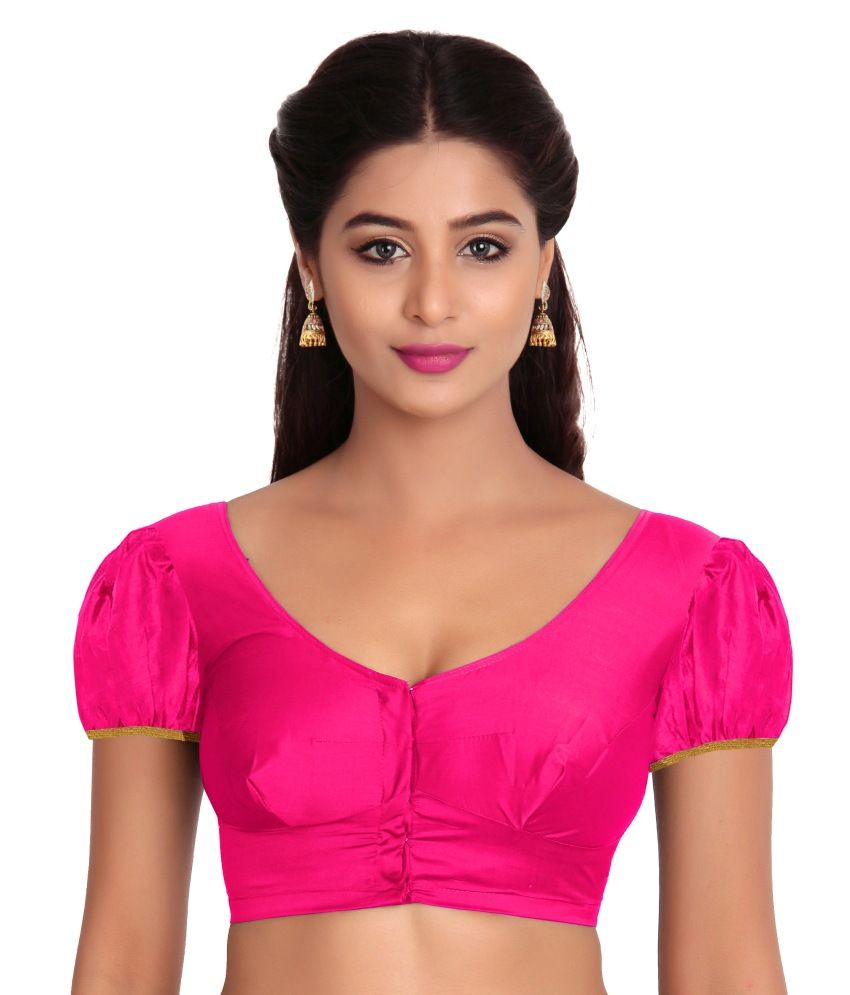 Platinum Pink Silk Blouses - Buy Platinum Pink Silk Blouses Online at Low Price - Snapdeal.com