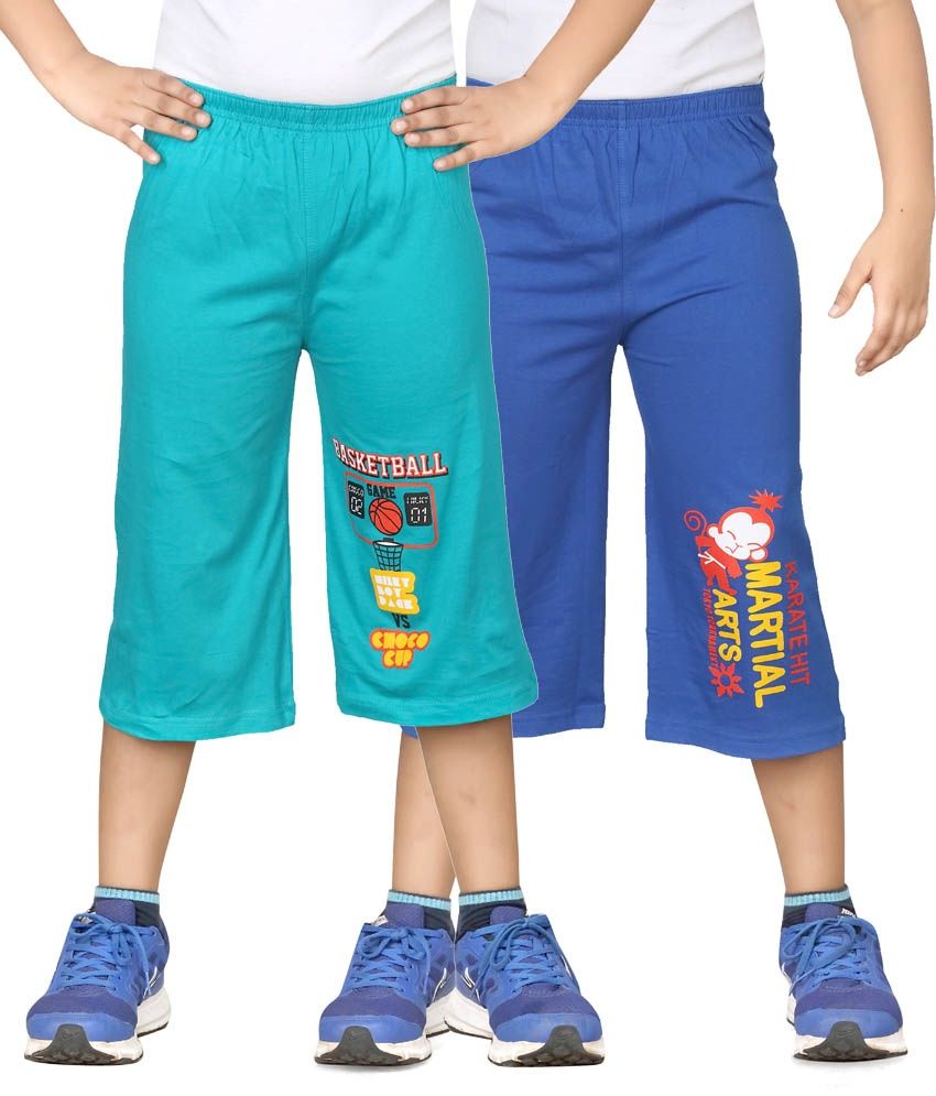     			Dongli Blue And Blue Three Forth For Boys