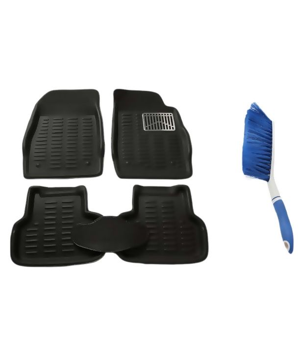 GKing Car Floor Mat for Maruti New Baleno (2015) Black Buy GKing Car Floor Mat for Maruti