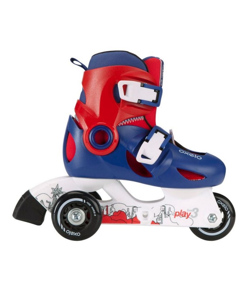 Oxelo Inline Skates - Play 3 Roller Skating Shoes By Decathlon: Buy