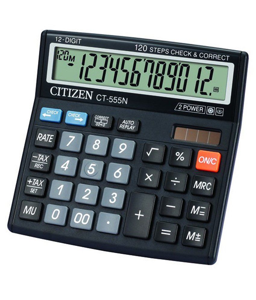     			Citizen CT-555N 12 Digits Desktop Calculator