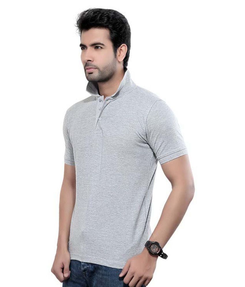 Concepts Grey Polo  T  Shirts  Buy Concepts Grey Polo  T  