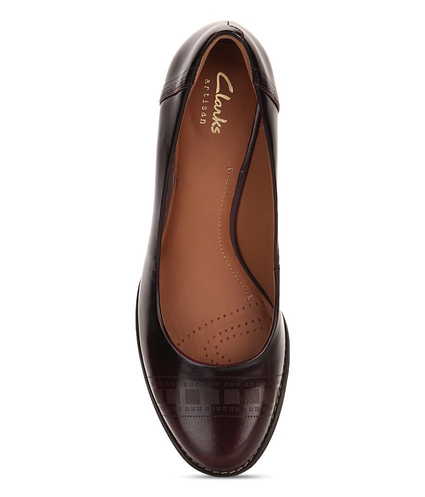 clarks block heels