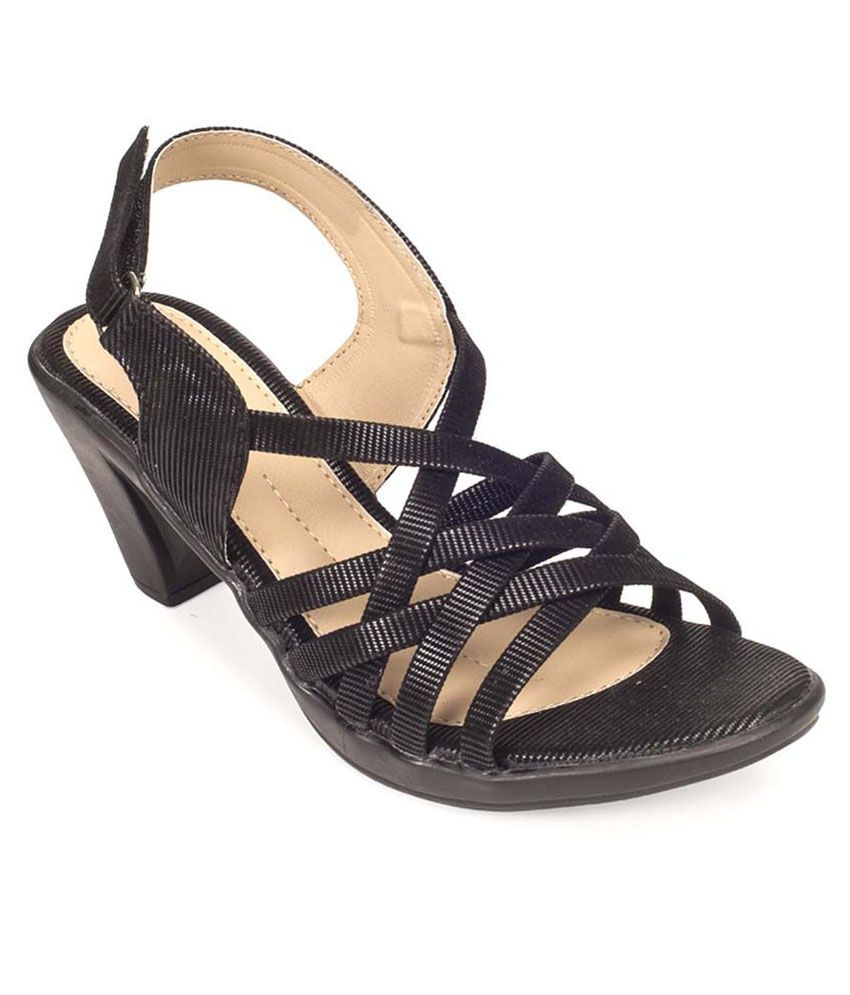 khadims block heels