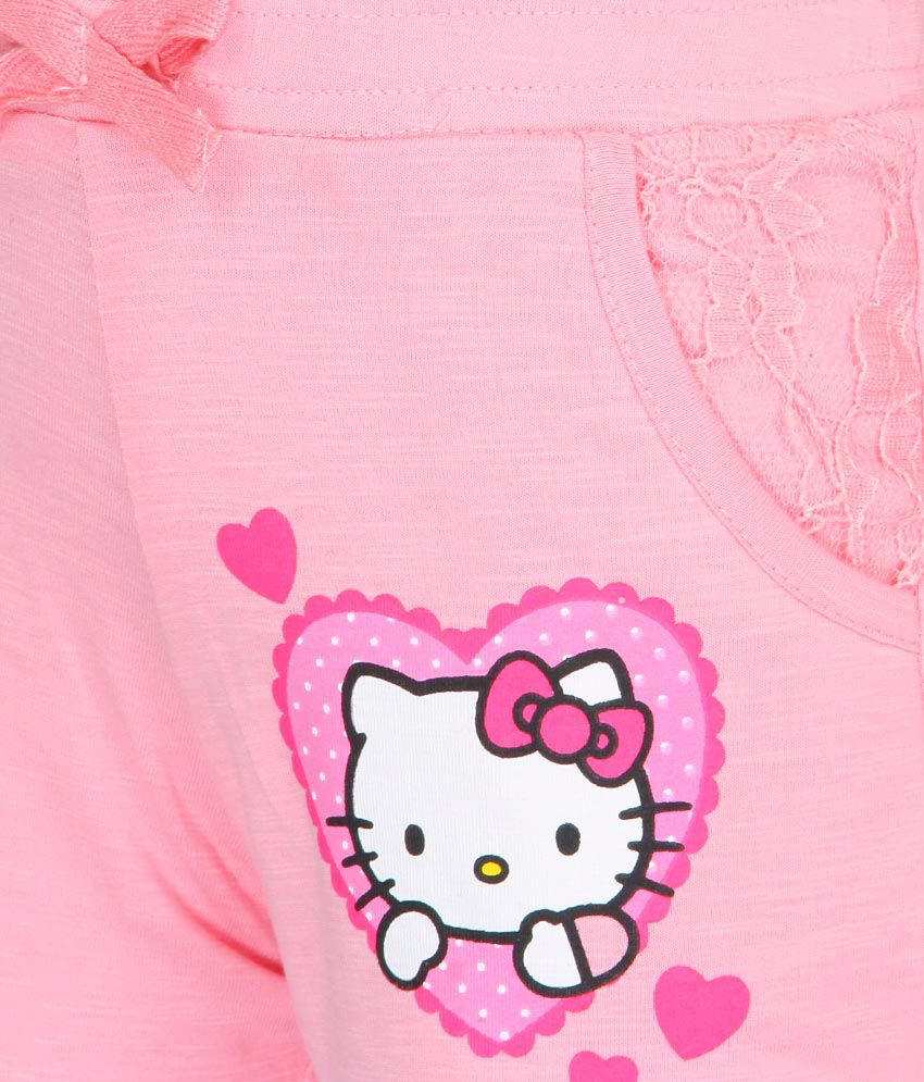Hello Kitty Pink Printed Shorts Buy Hello Kitty Pink Printed Shorts