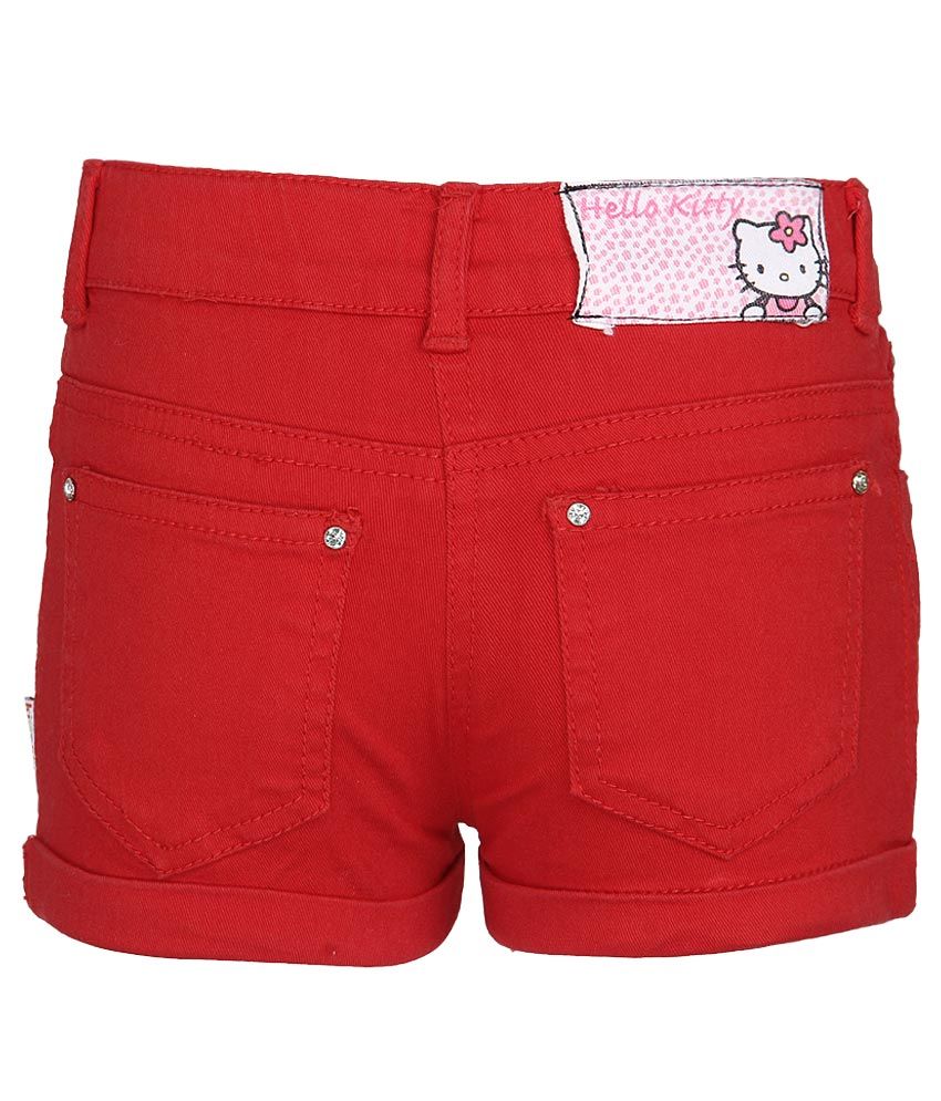 Hello Kitty Red Printed Shorts Buy Hello Kitty Red Printed Shorts