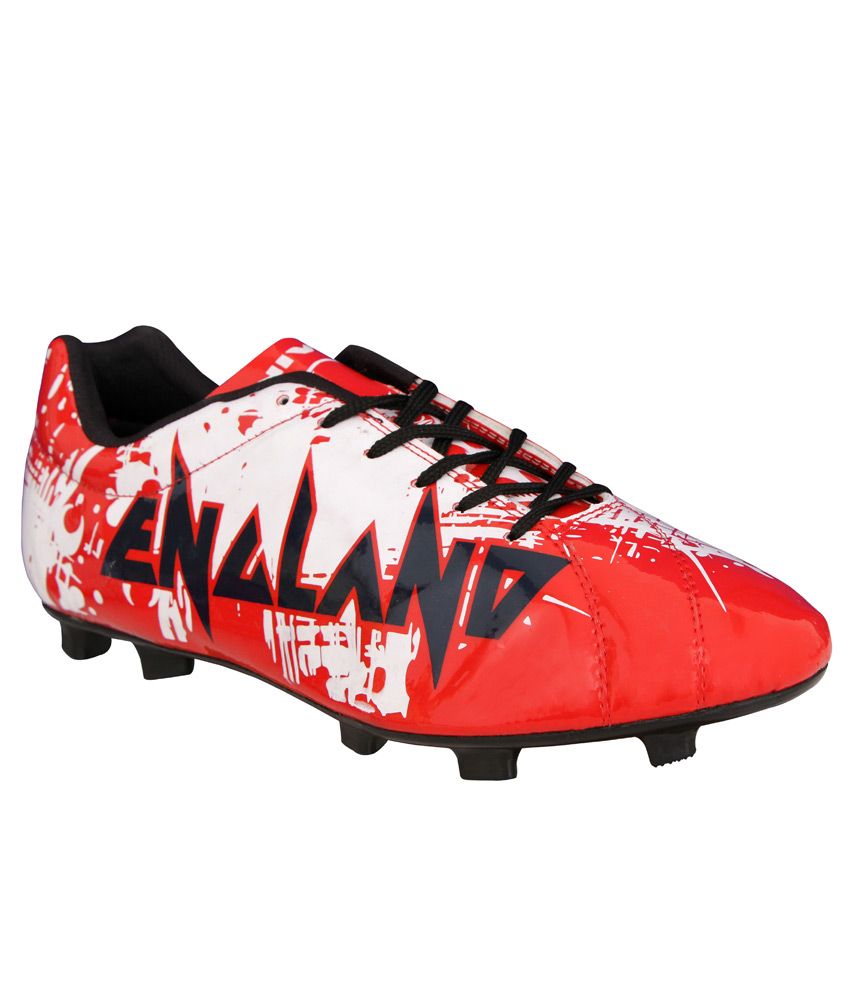Nivia Destroyer England Red Football Sports Shoes35109 Buy Online at