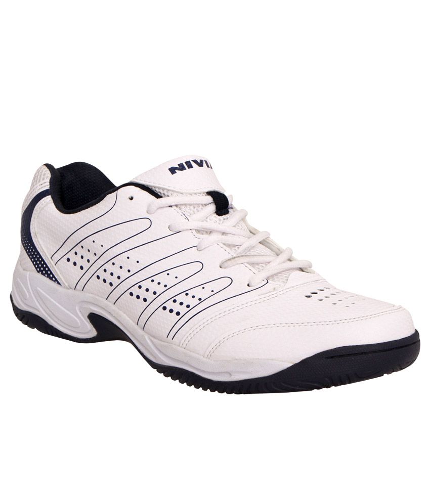 Nivia Zeal Court White Tennis Sports 