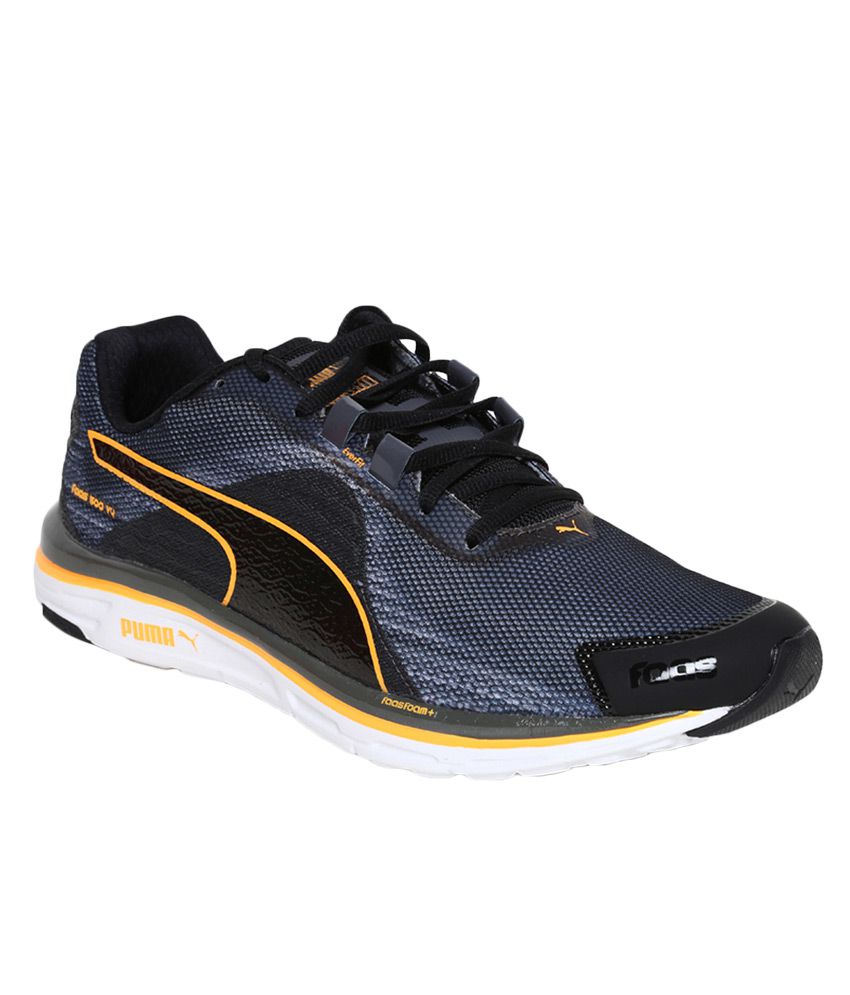Puma Faas 500 V4 Weave Black Running Sports Shoes - Buy Puma Faas 500 ...