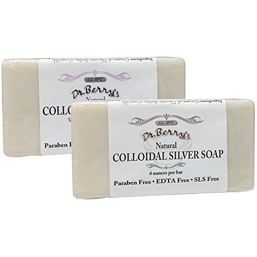 Dr. Berry's Colloidal Silver Soap Made Is USA Value 2 Pack Buy Dr